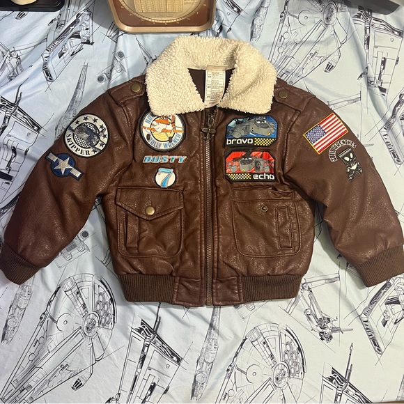 Disney Other - Disney Pixar Planes Bomber Jacket